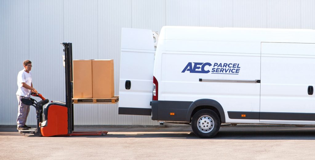 parcel delivery company