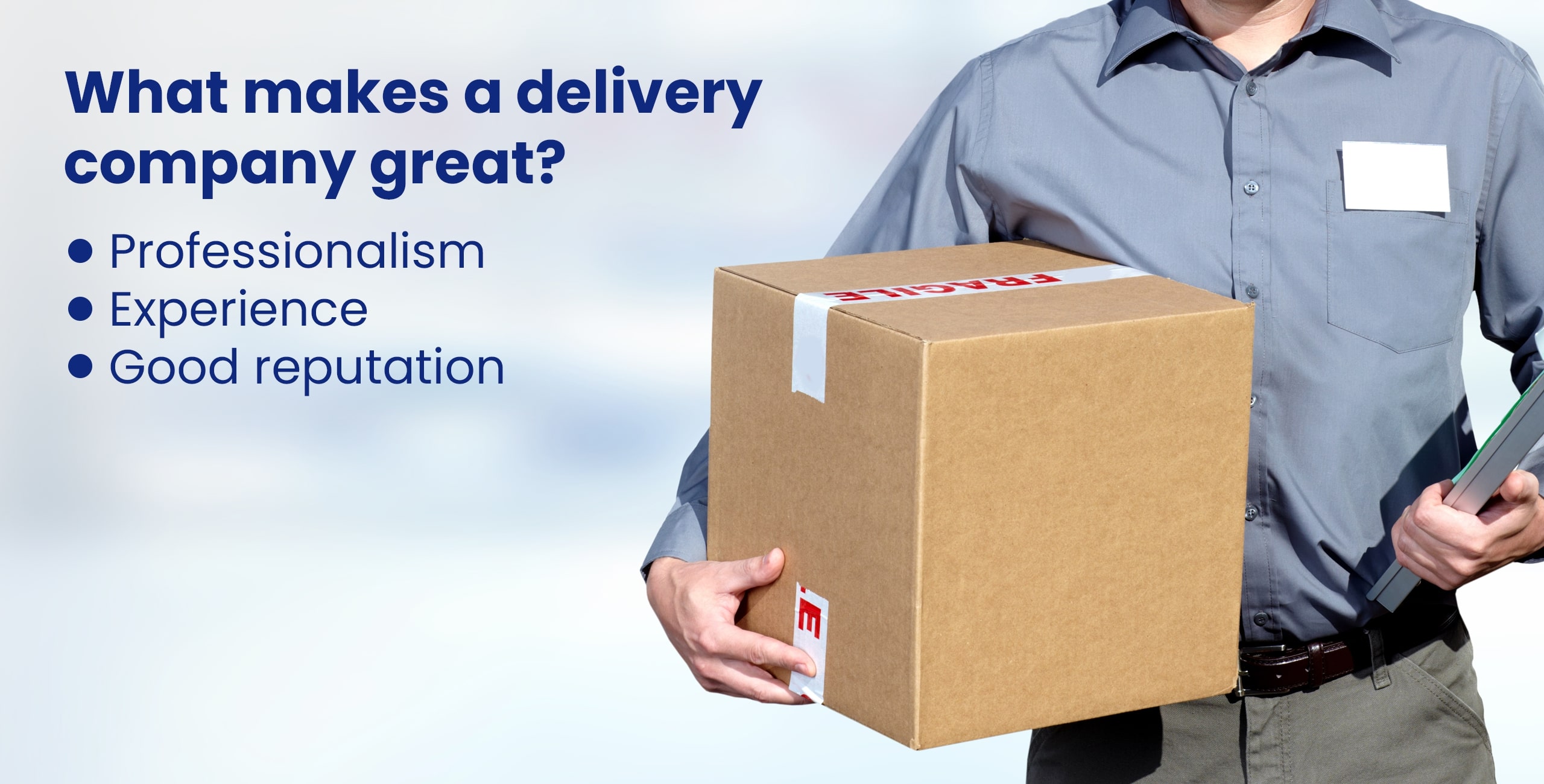 what makes delivery company great - AEC Parcel Service