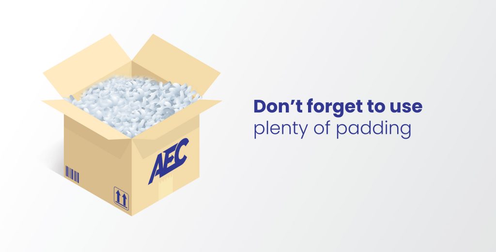 padding materials for international package shipping